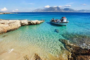 Cyclades Aegean Koufonisi villas with view